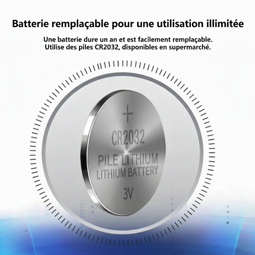 Batterie remplaçable - tout en français