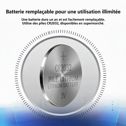 Batterie remplaçable - tout en français