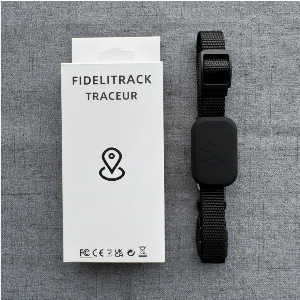 FideliTrack Traceur fond gris